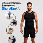 SharpTank® Men’s Compression Tank