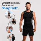 SharpTank® Men’s Compression Tank