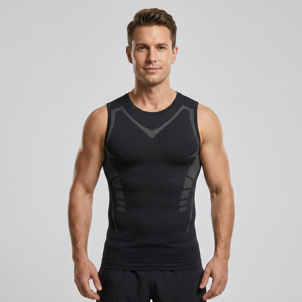 SharpTank® Men’s Compression Tank