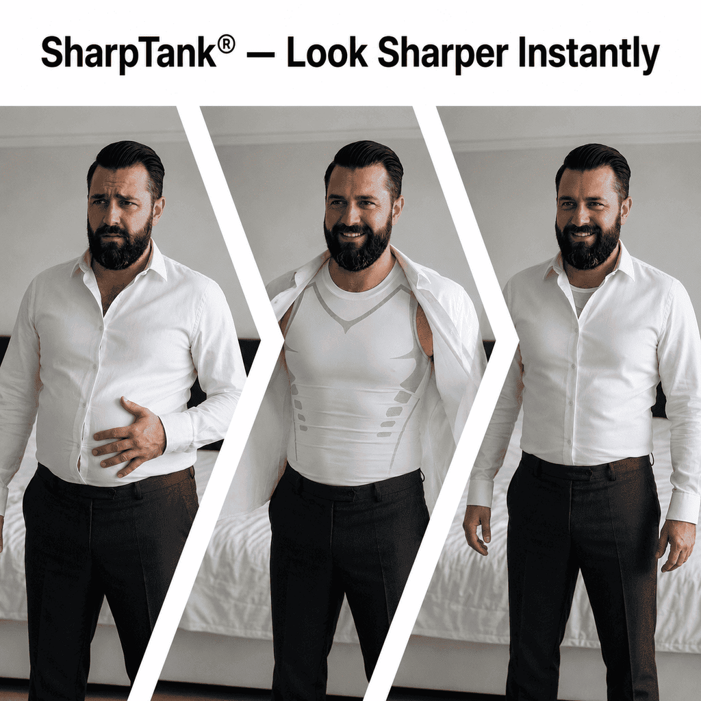 SharpTank® Men’s Compression Tank