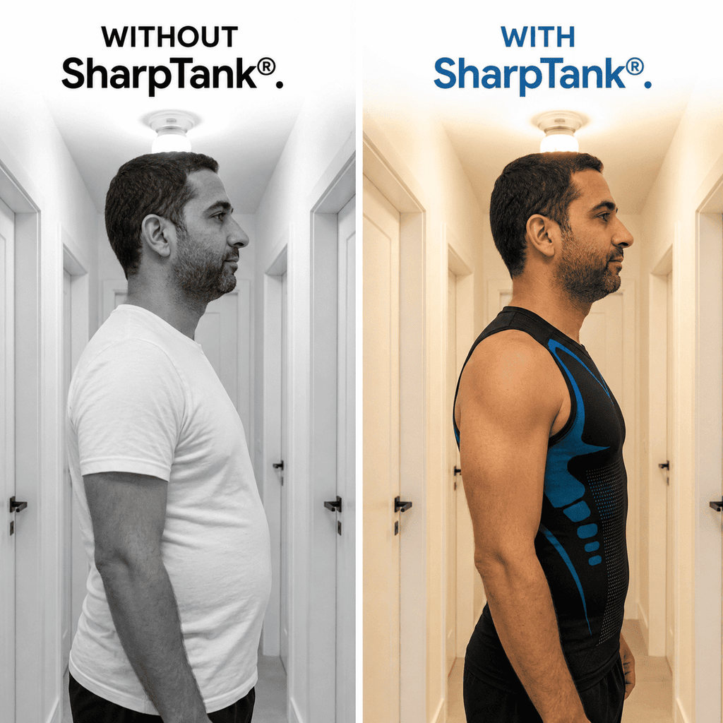 SharpTank® Men’s Compression Tank
