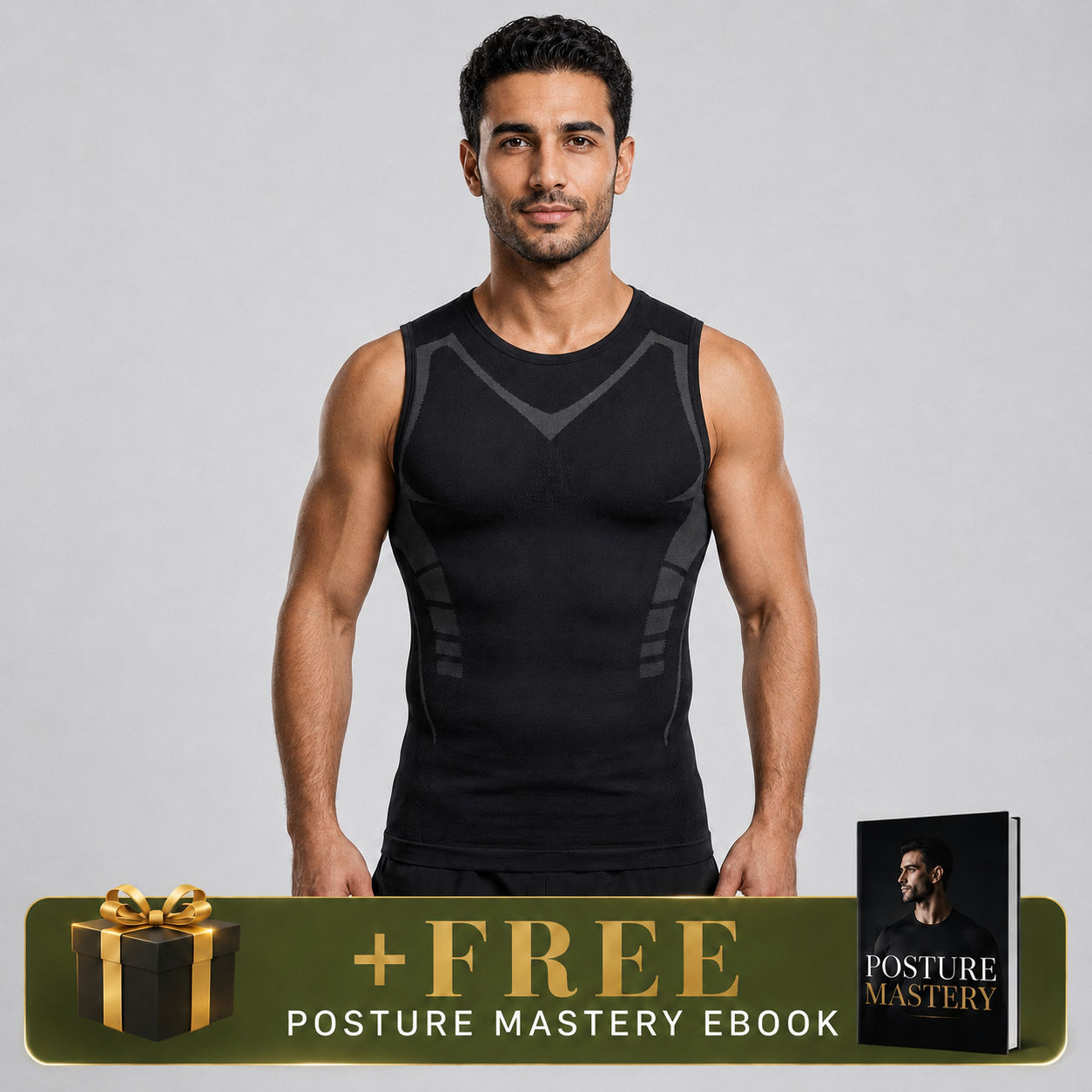 فانلة SharpTank® ضاغطة للرجال
