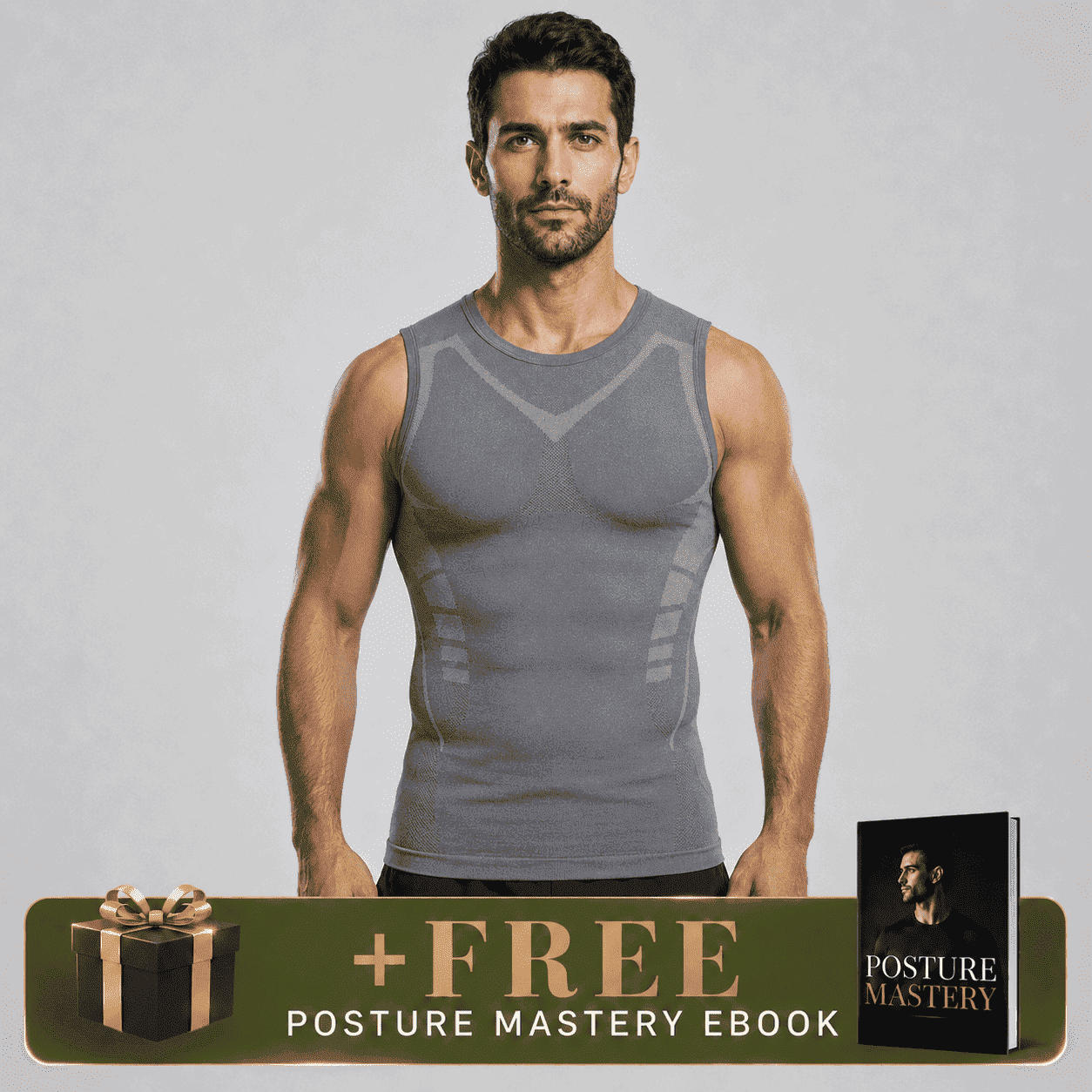 SharpTank® Men’s Compression Tank